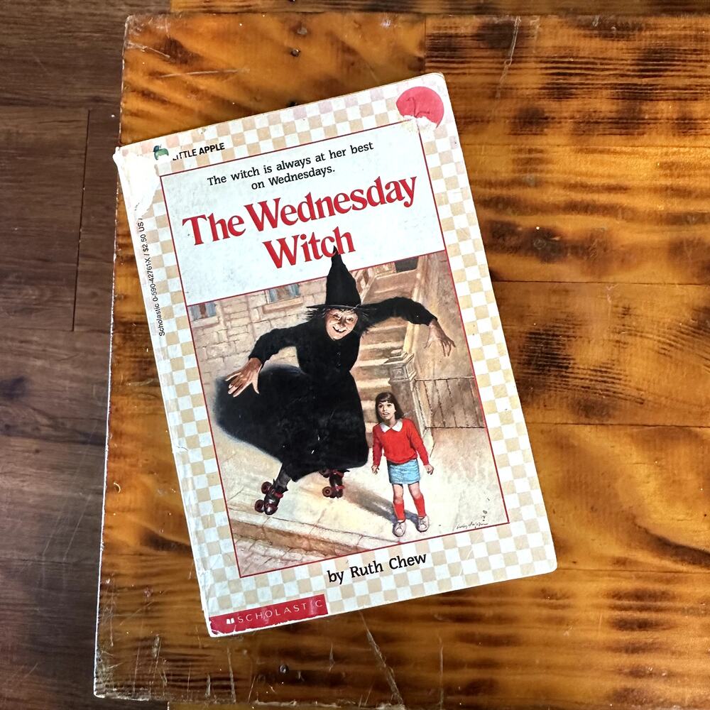 Vintage Scholastic The Wednesday Witch Paperback Chapter Book
